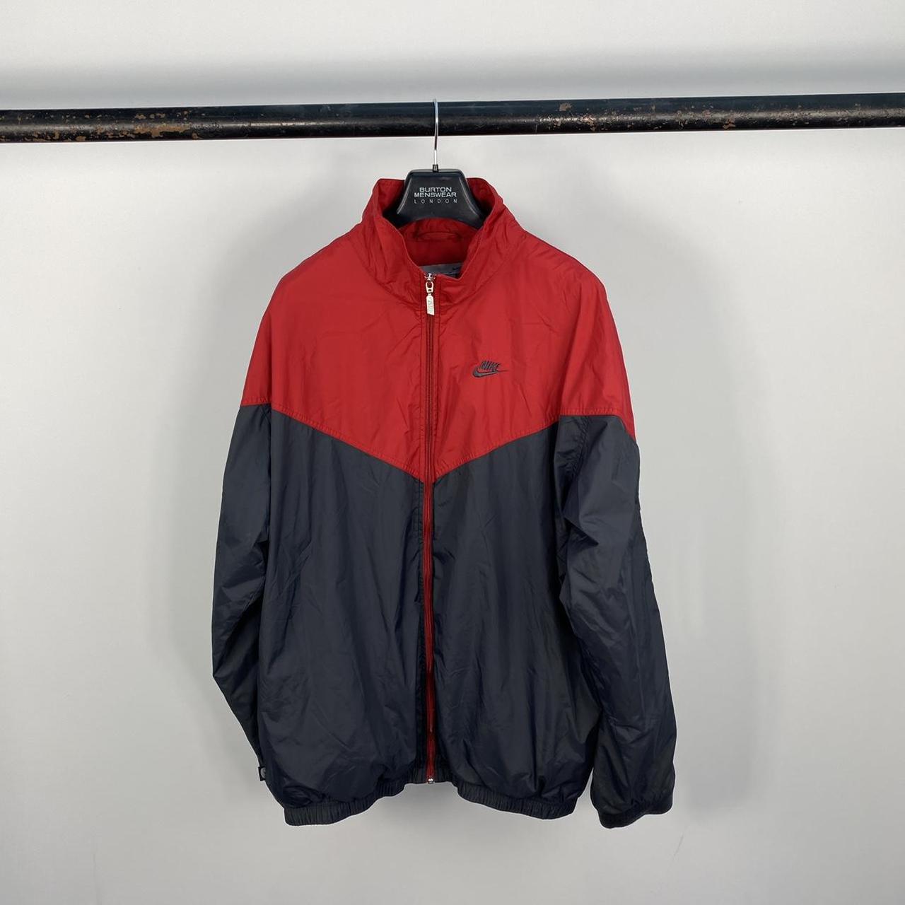 nike air windbreaker red