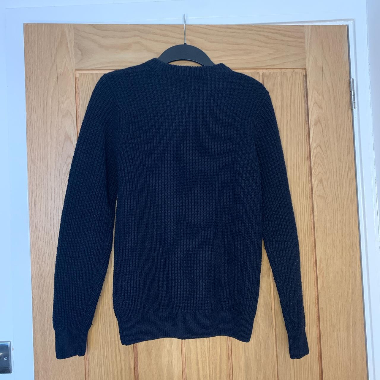 Nitted Next jumper in Navy. Worn a few times but... - Depop