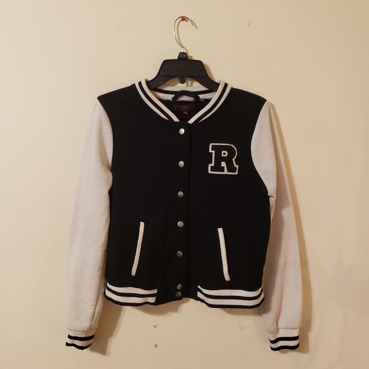 New Look Women's Black and White Jacket