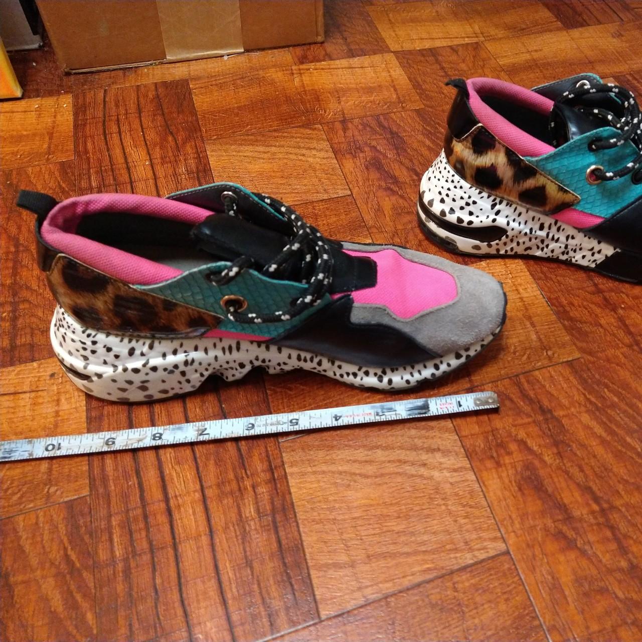 Steve madden hot sale multicolor sneakers