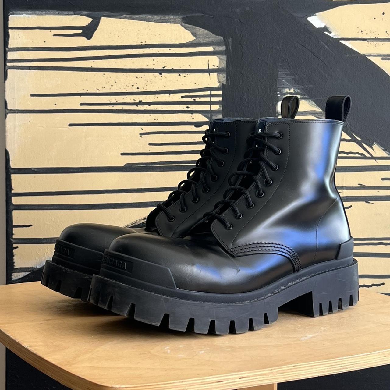 Balenciaga Strike Boots - Depop