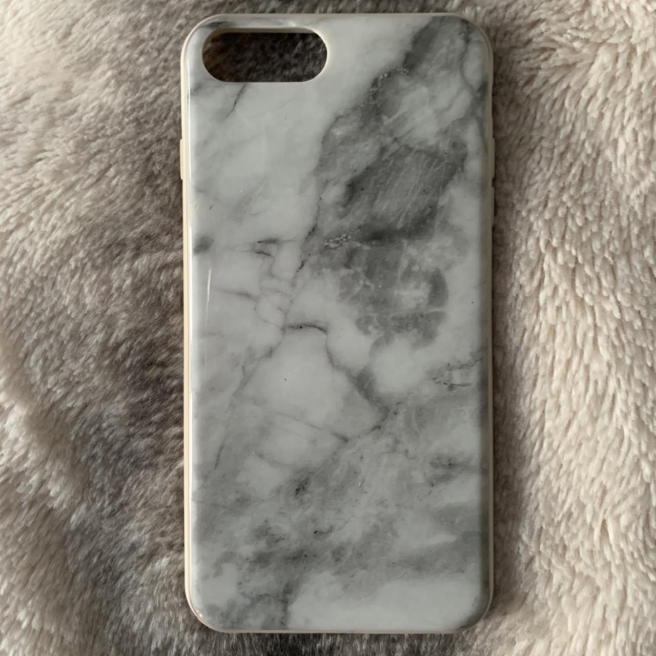 Marble HABITU iphone 6 7 8 plus phone case. Good Depop