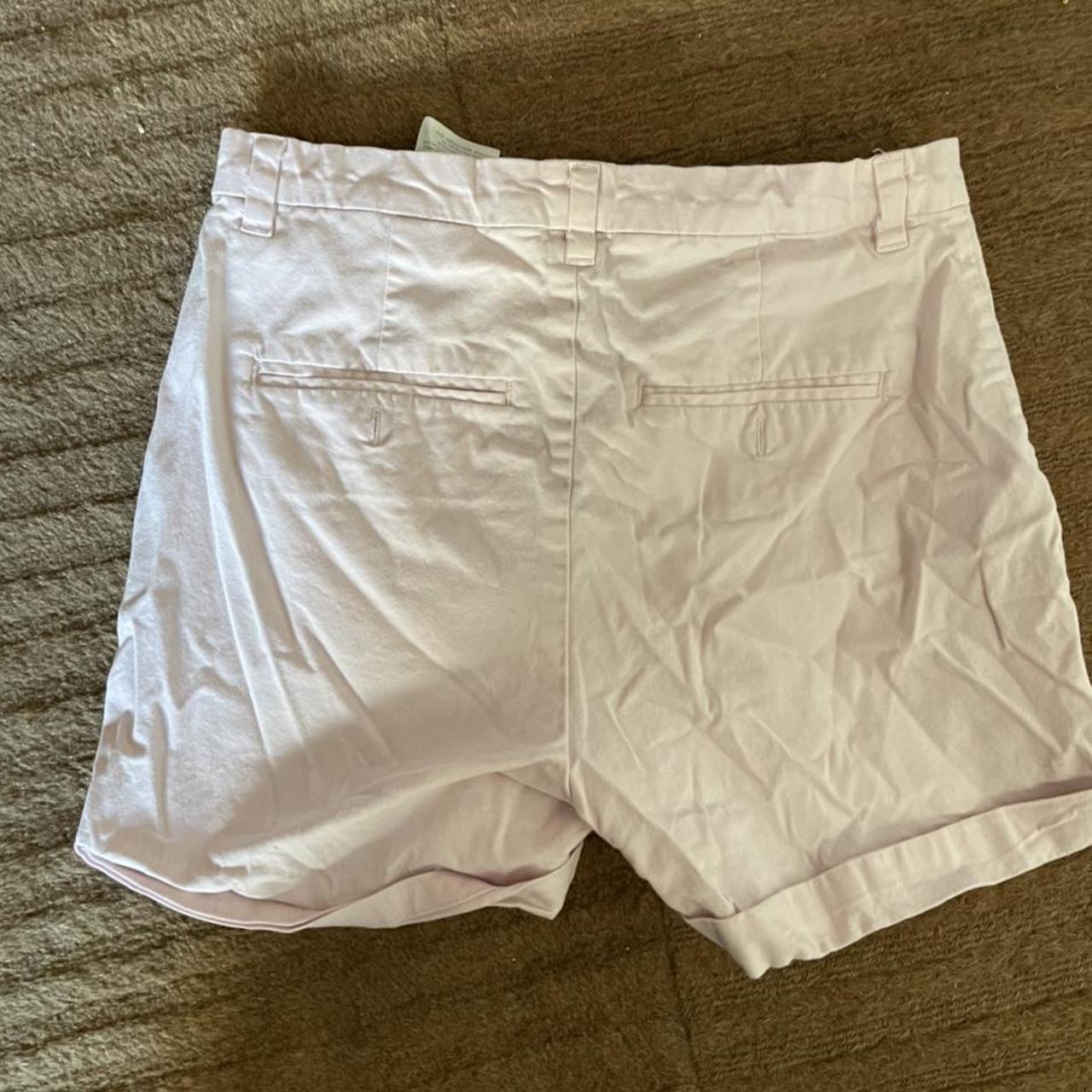 BABY LIGHT PINK TIGHT SHORTS!! H&M adorable shorts!... - Depop