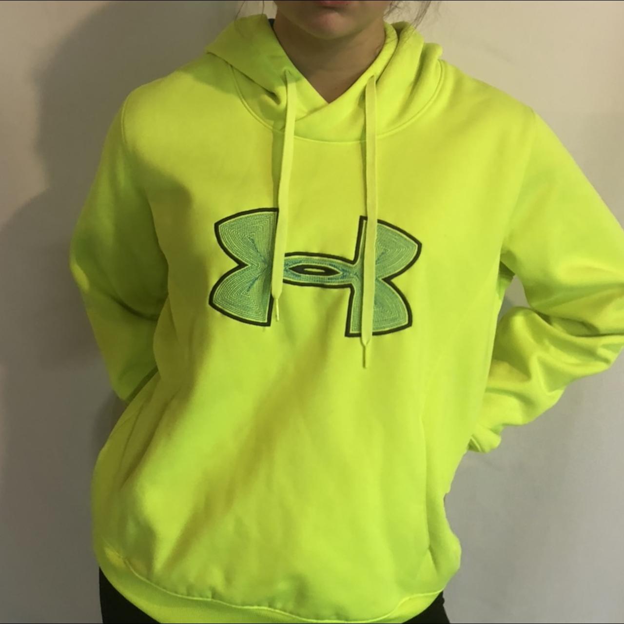 Yellow under on sale armour sweatshirt