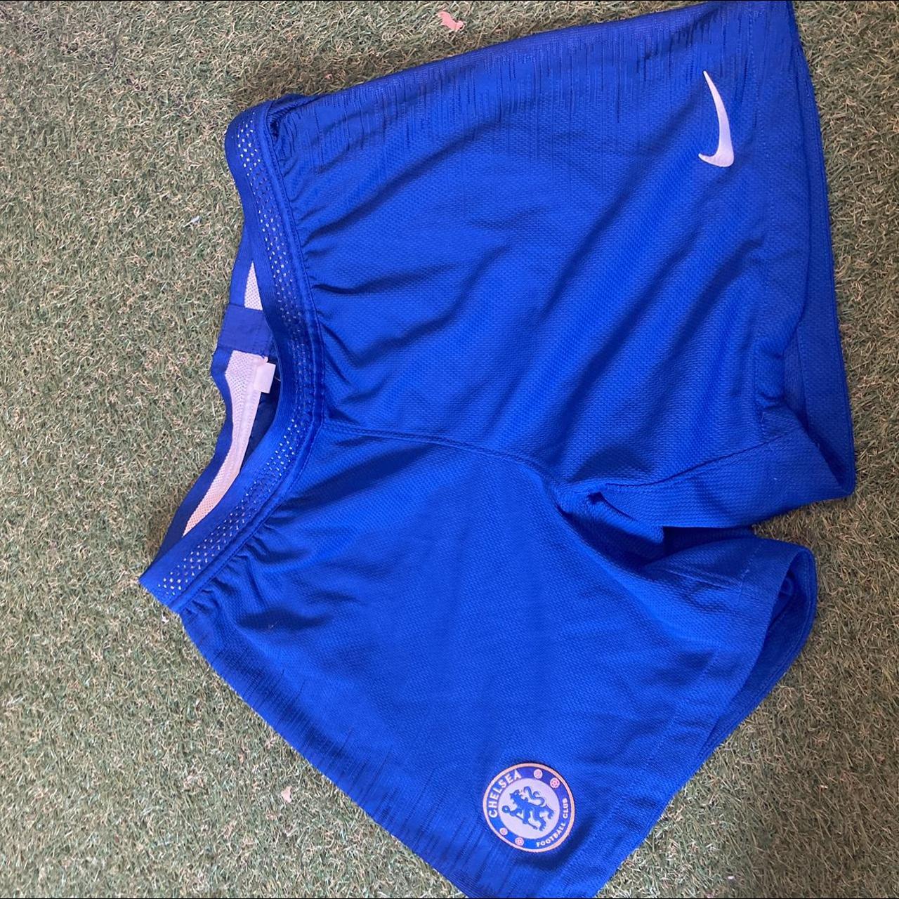 18 19 Chelsea Training Kit. Training Shorts, Royal - Depop