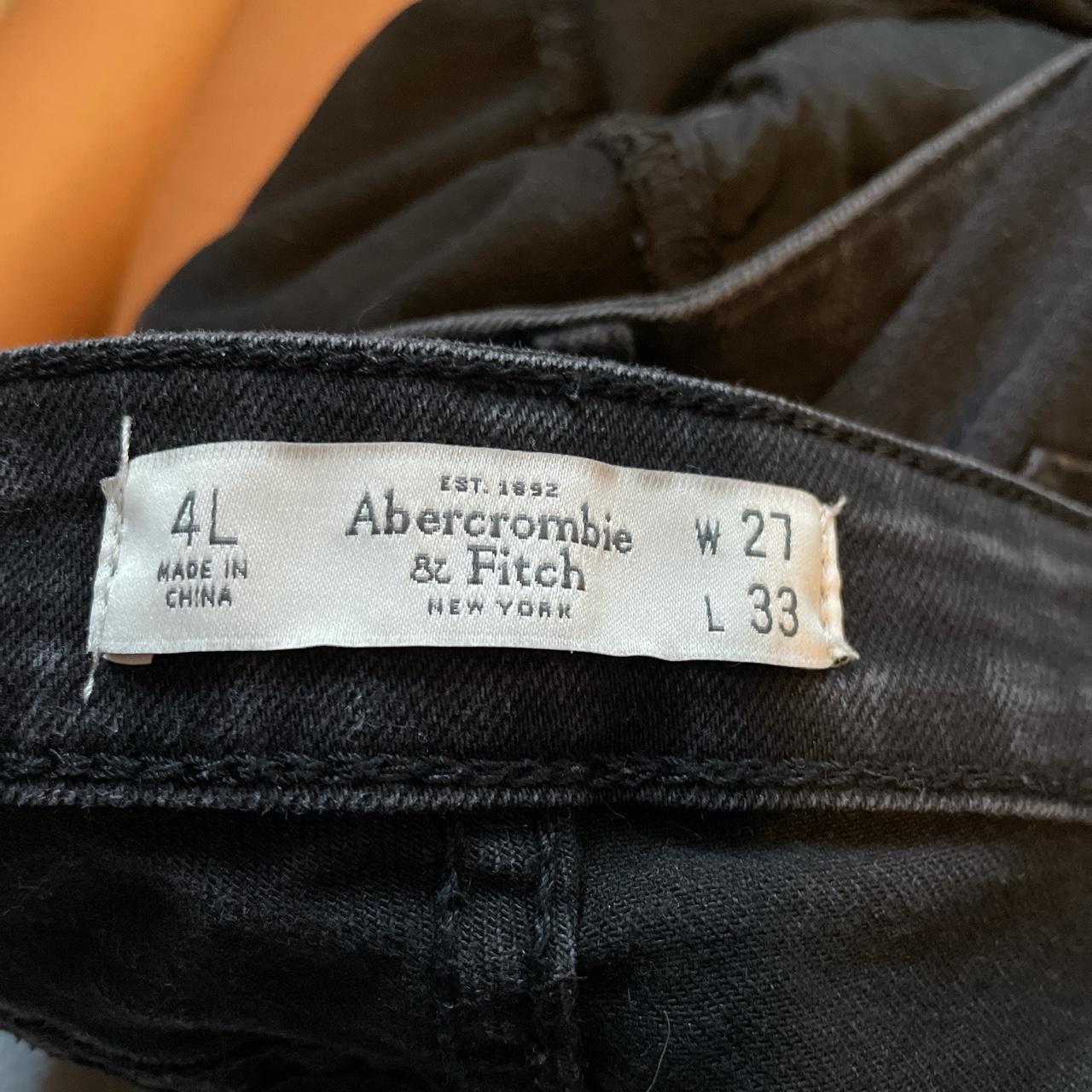 Abercrombie & Fitch Black Jeans! Super great... - Depop