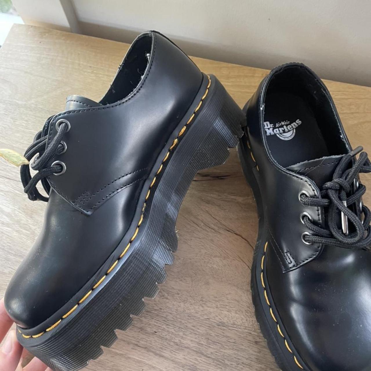 1461 Quad platform doc martens. selling because I... - Depop