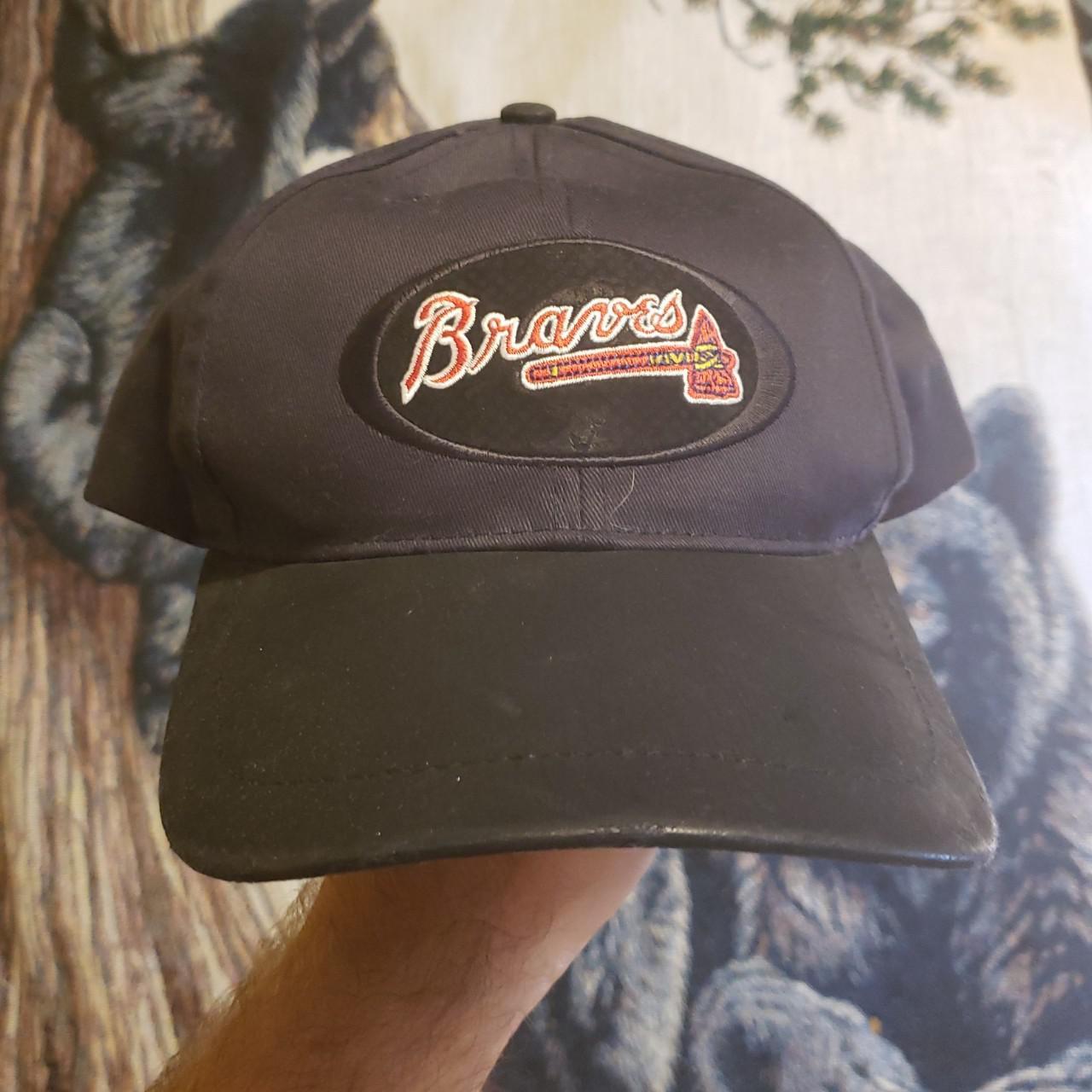 Vintage Atlanta Braves Hat Cap Snapback 1993 NL West - Depop