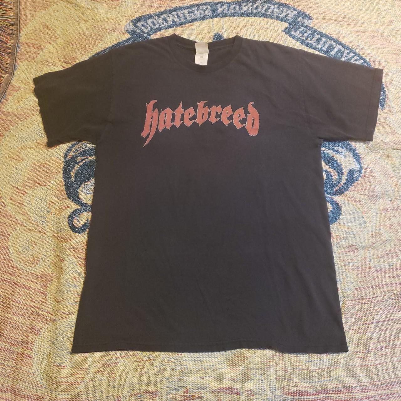 Vintage Hatebreed Under the Knife Tour L Shirt NYHC... - Depop