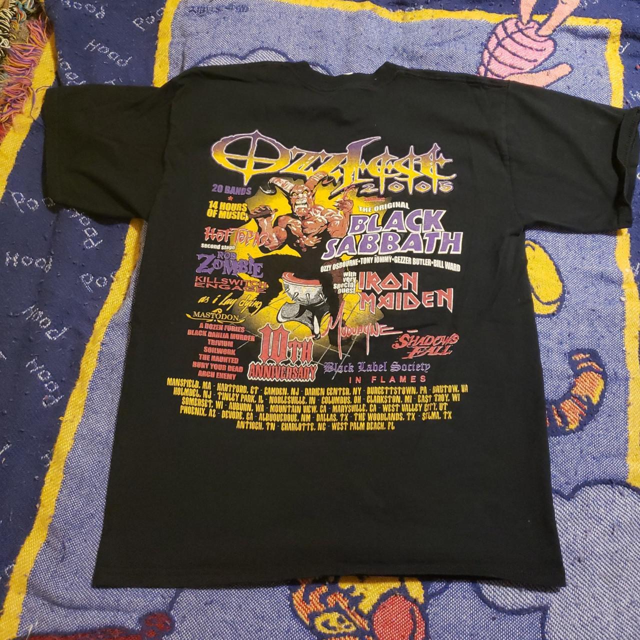 ozzfest 2005 t shirt