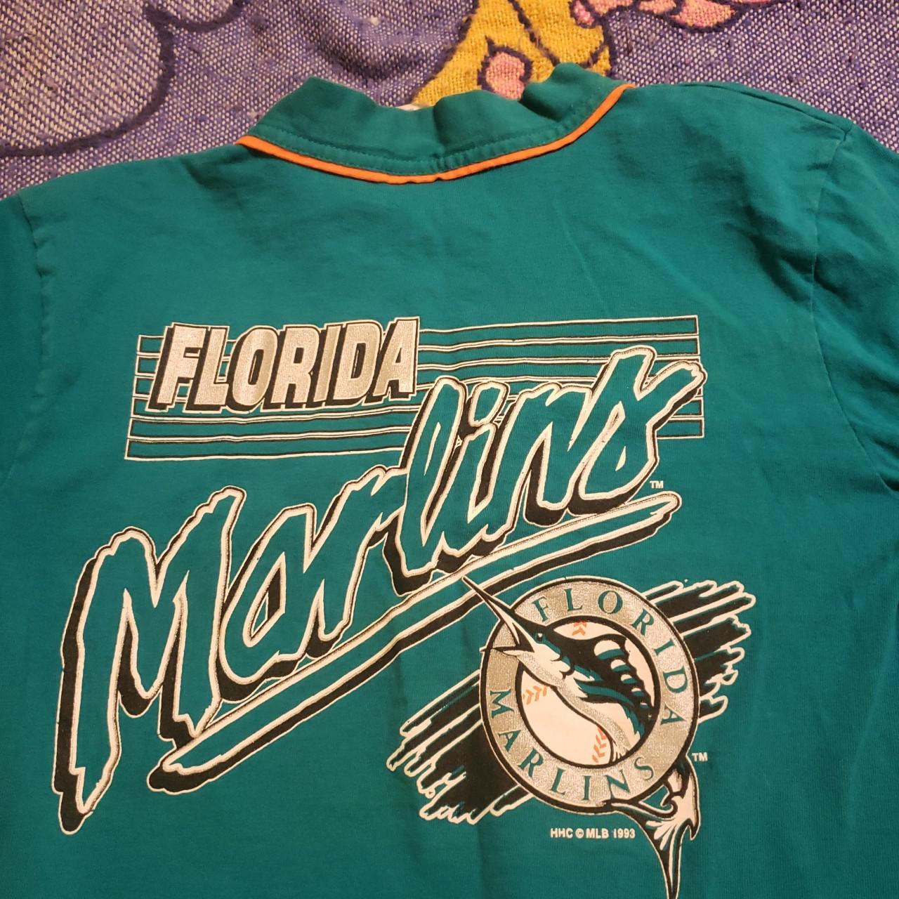 Vintage 1993 Florida Marlins Shorts •Mens XL (see - Depop