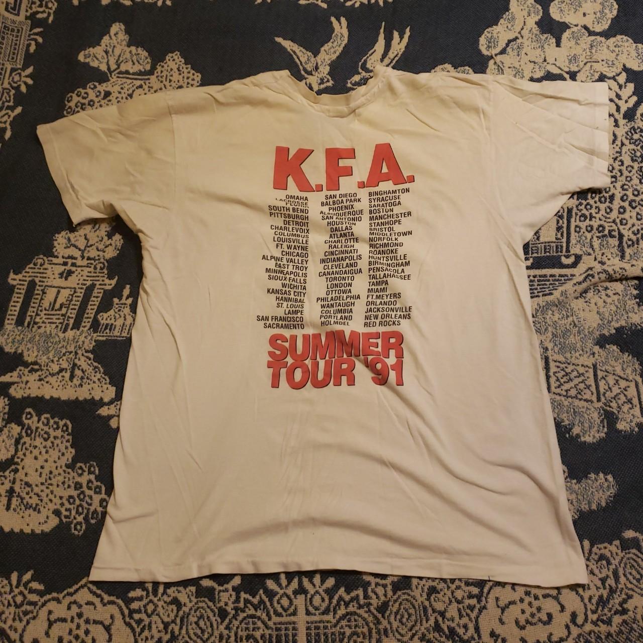 Damn Yankees KFA Summer Tour 1991 T-shirt Damn Yankees on 