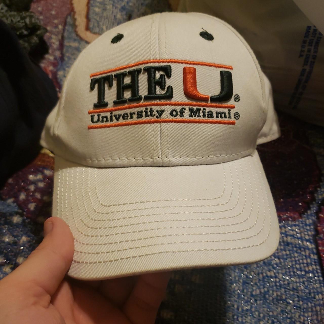 Vintage University Of Miami Hurricanes Snapback Hat