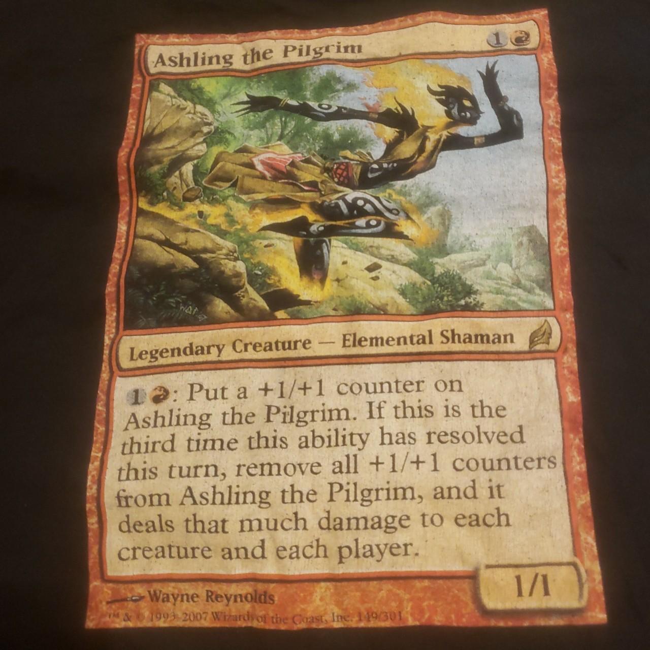 Vintage 2007 Magic the Gathering MTG Ashling the... - Depop