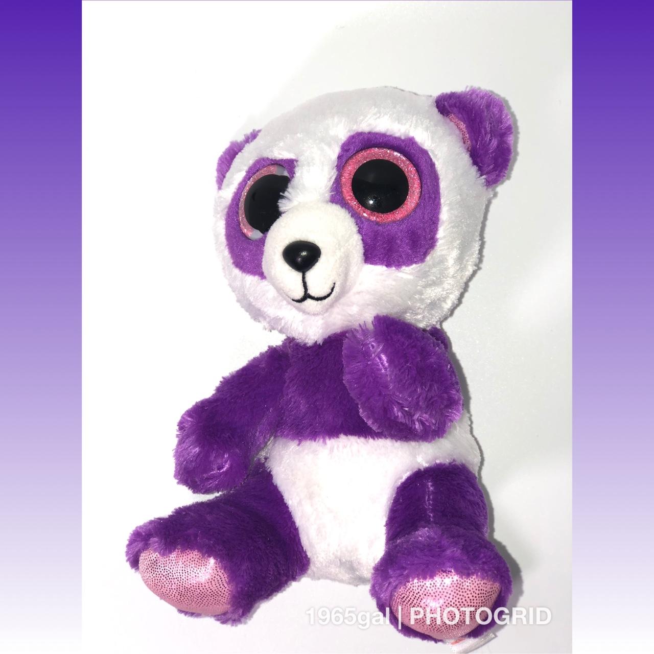 Purple panda beanie clearance boo