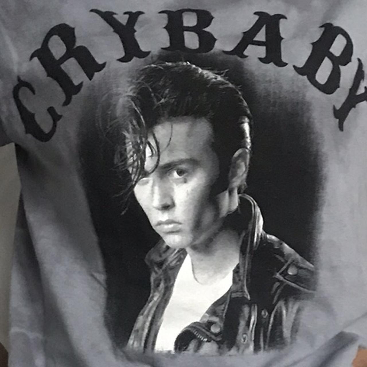 Downtown pension Hick Johnny Depp Cry Baby tie dye T-shirt Brand:... - Depop