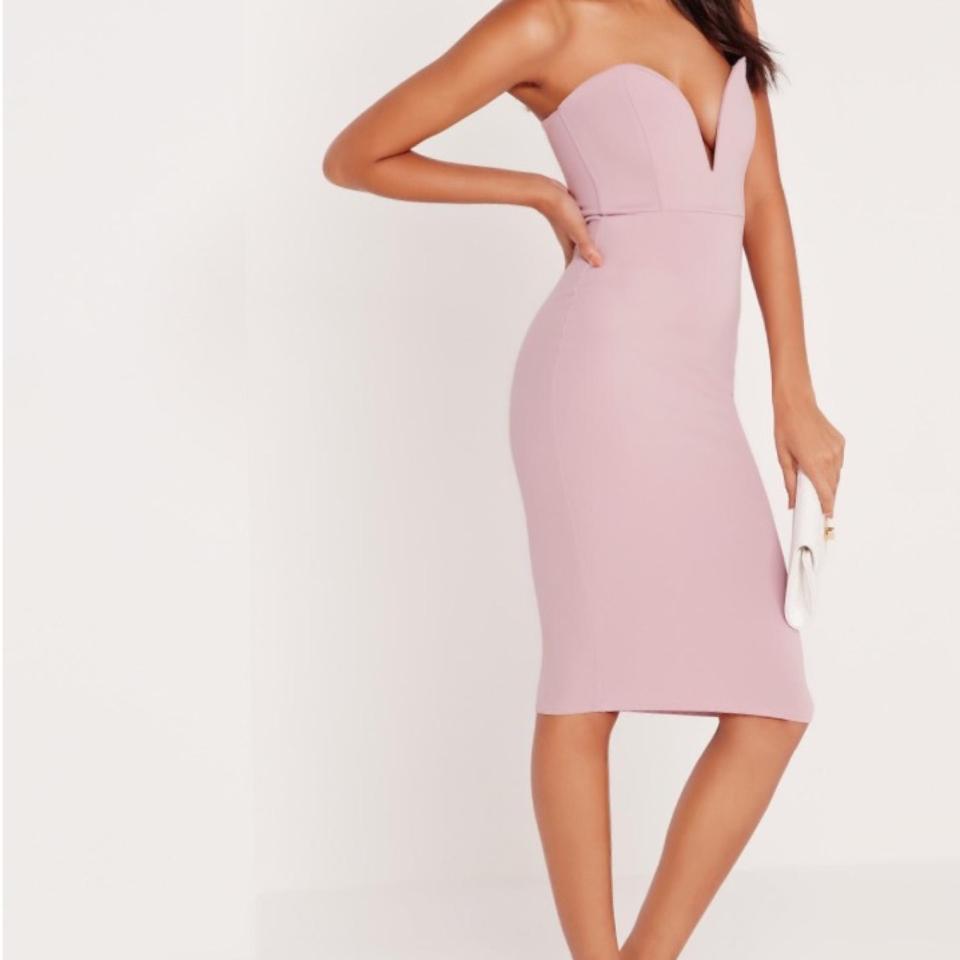 Missguided on sale mauve dress