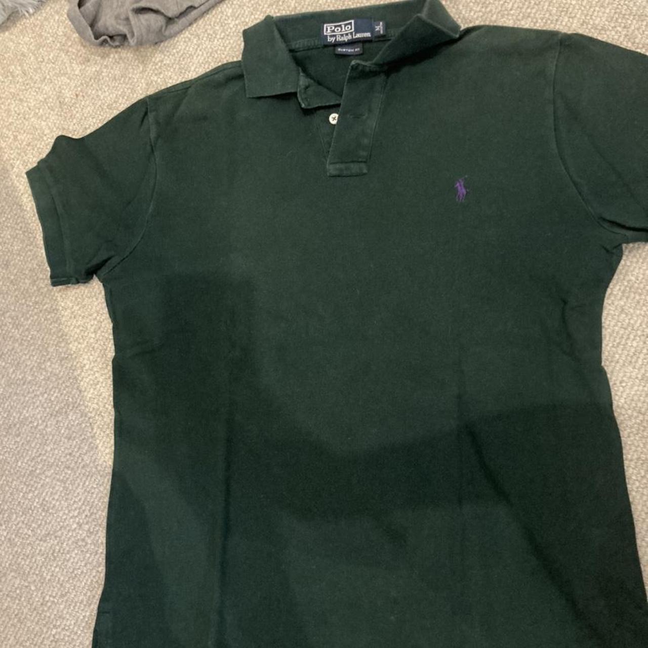 Polo Ralph Lauren Men's Purple and Green Polo-shirts | Depop