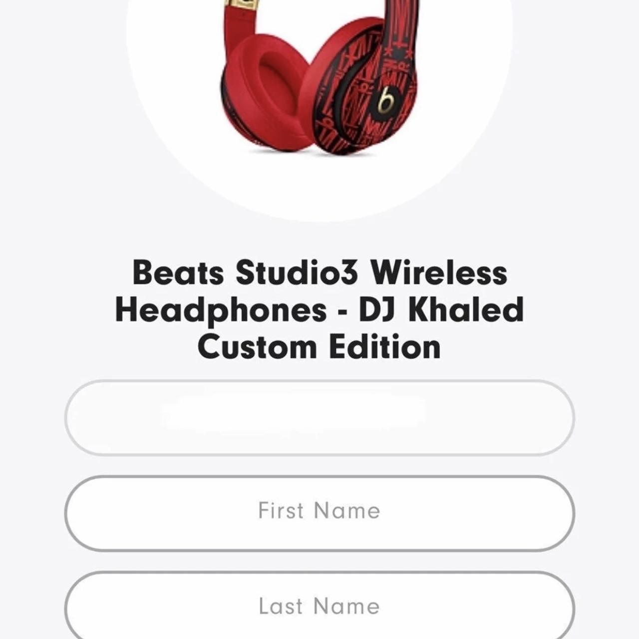 Beats × DJ khaled Beats by Dr. Dre Studio3 Wireless DJ KHALED Headphones