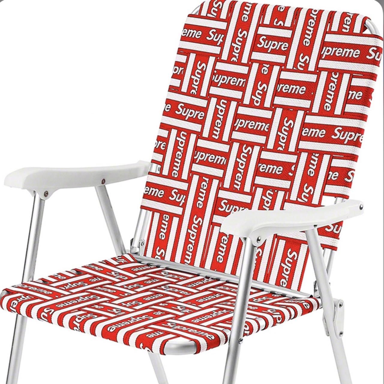 Supreme Lawn Chair Red, Deadstock unopened brand