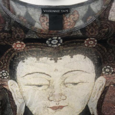 Vivienne Tam rare Buddha top （Plz Send me reasonable - Depop