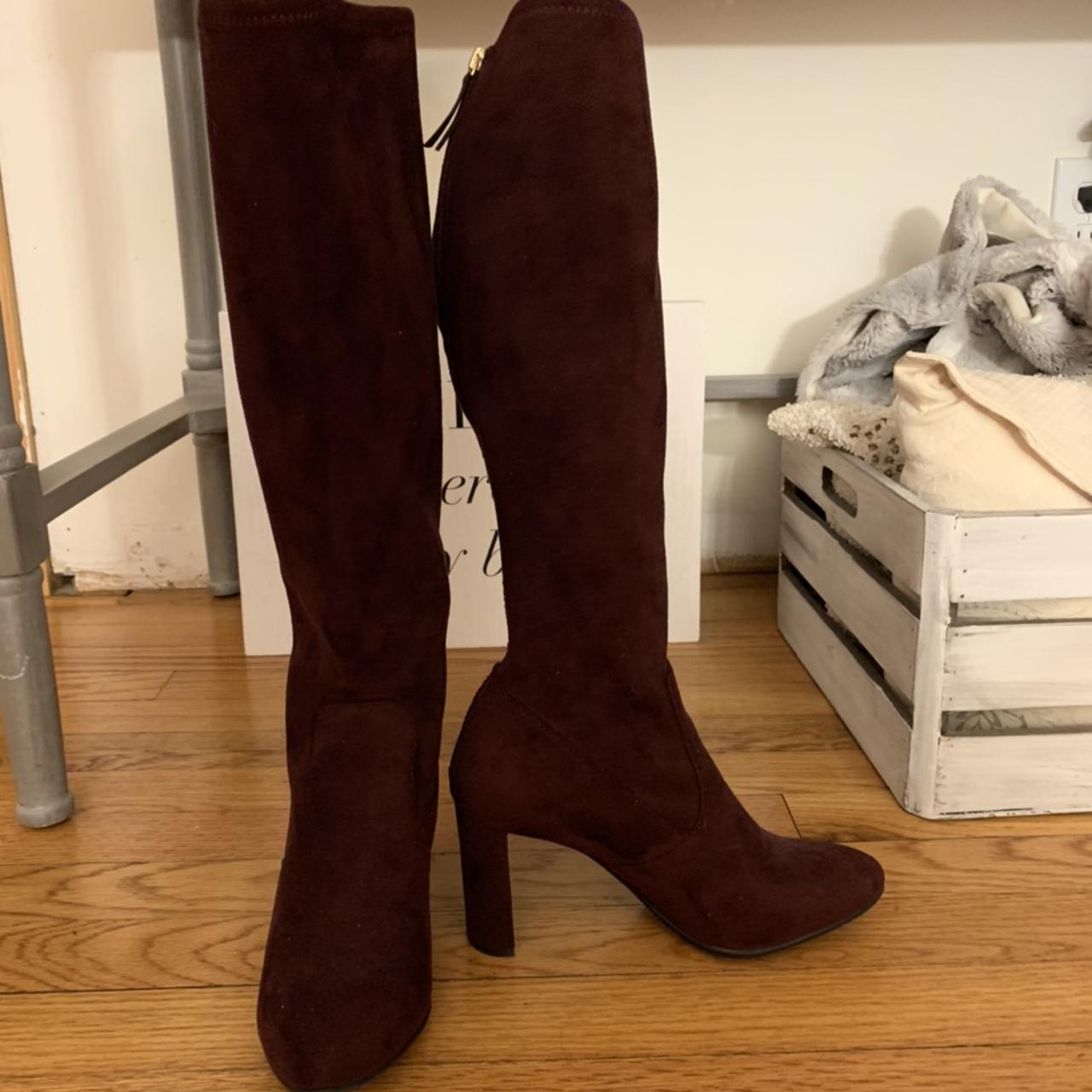 Brand Nine West Size 6.5 M Color Burgundy Under