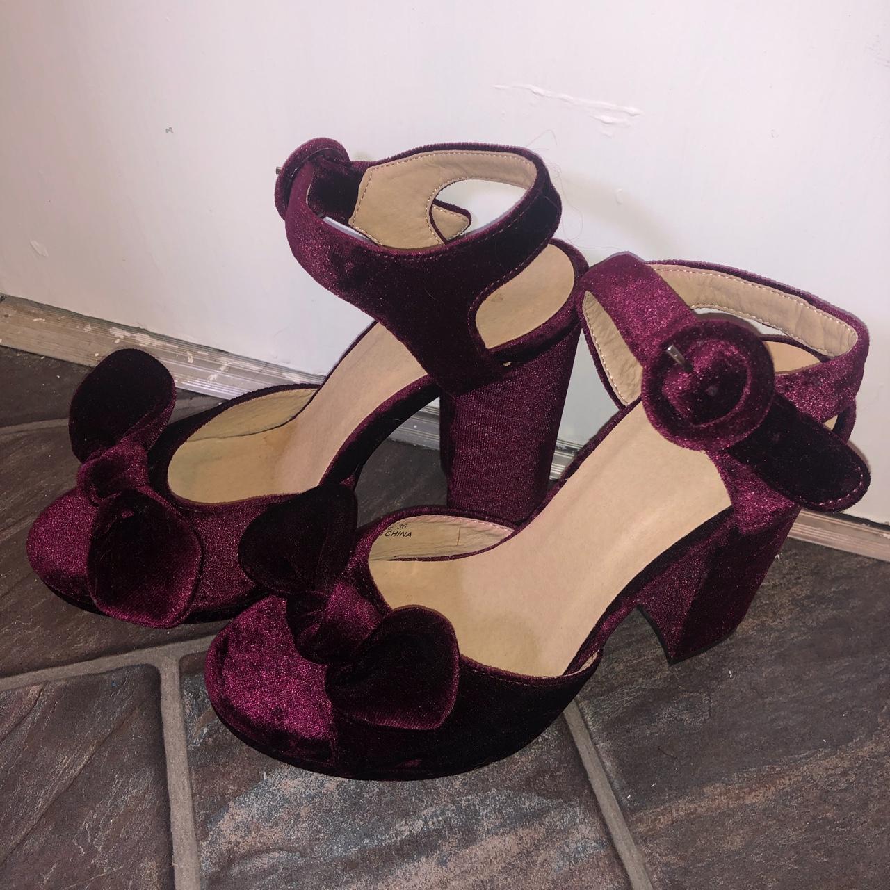 Oasis vixen velvet sales heel