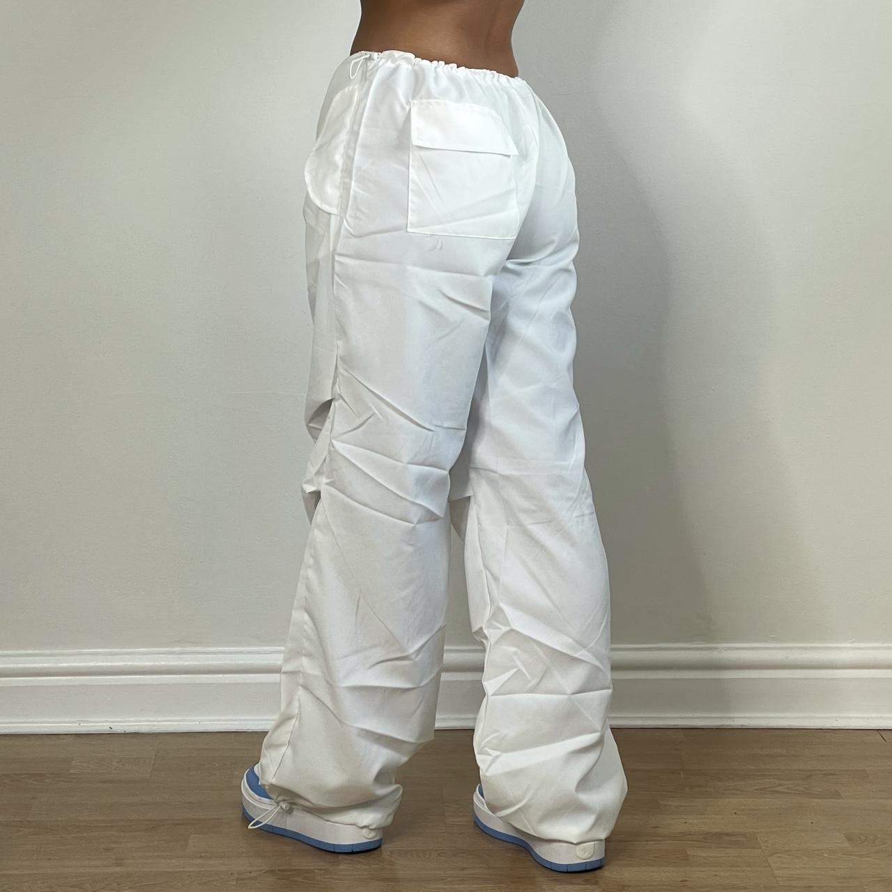 new yorker cargo pants white