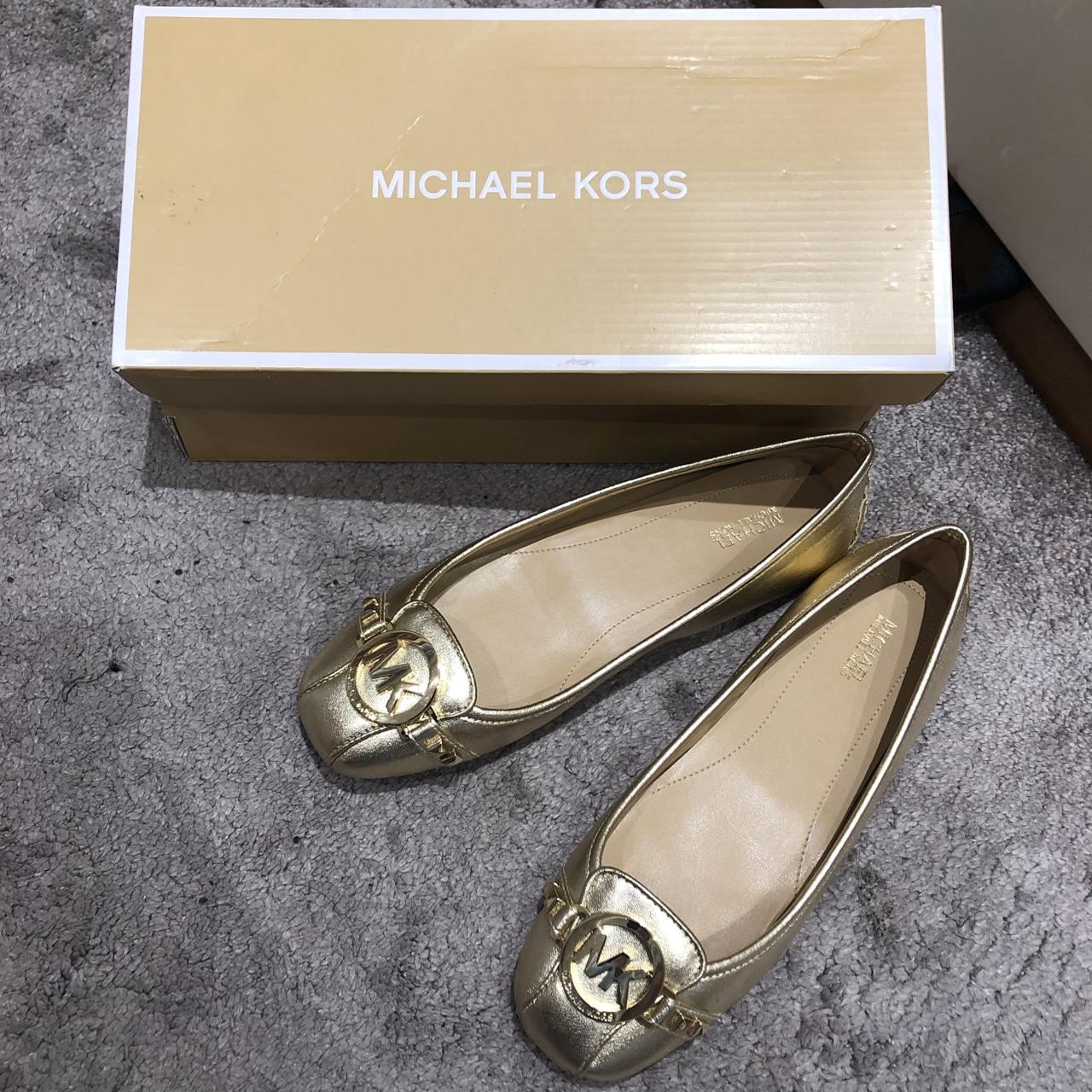 Michael kors flat shoes on sale sale