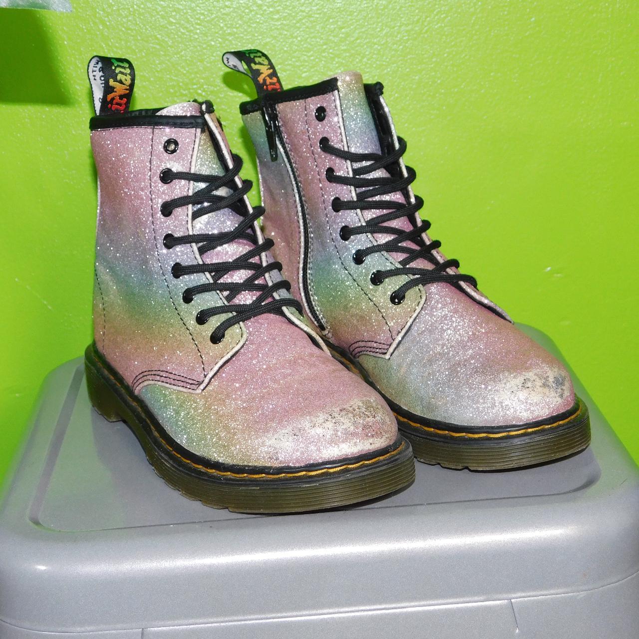 glitter boots size 3