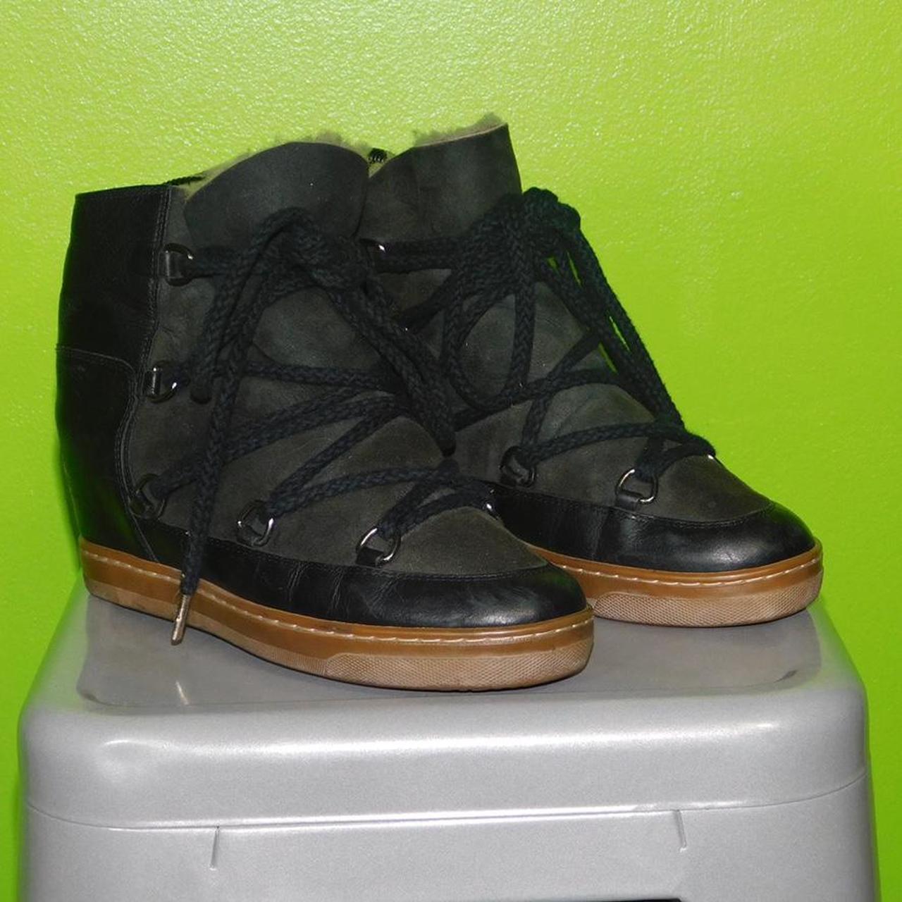 Product Image 3 - Isabel Marant Laced Wedge Booties
The