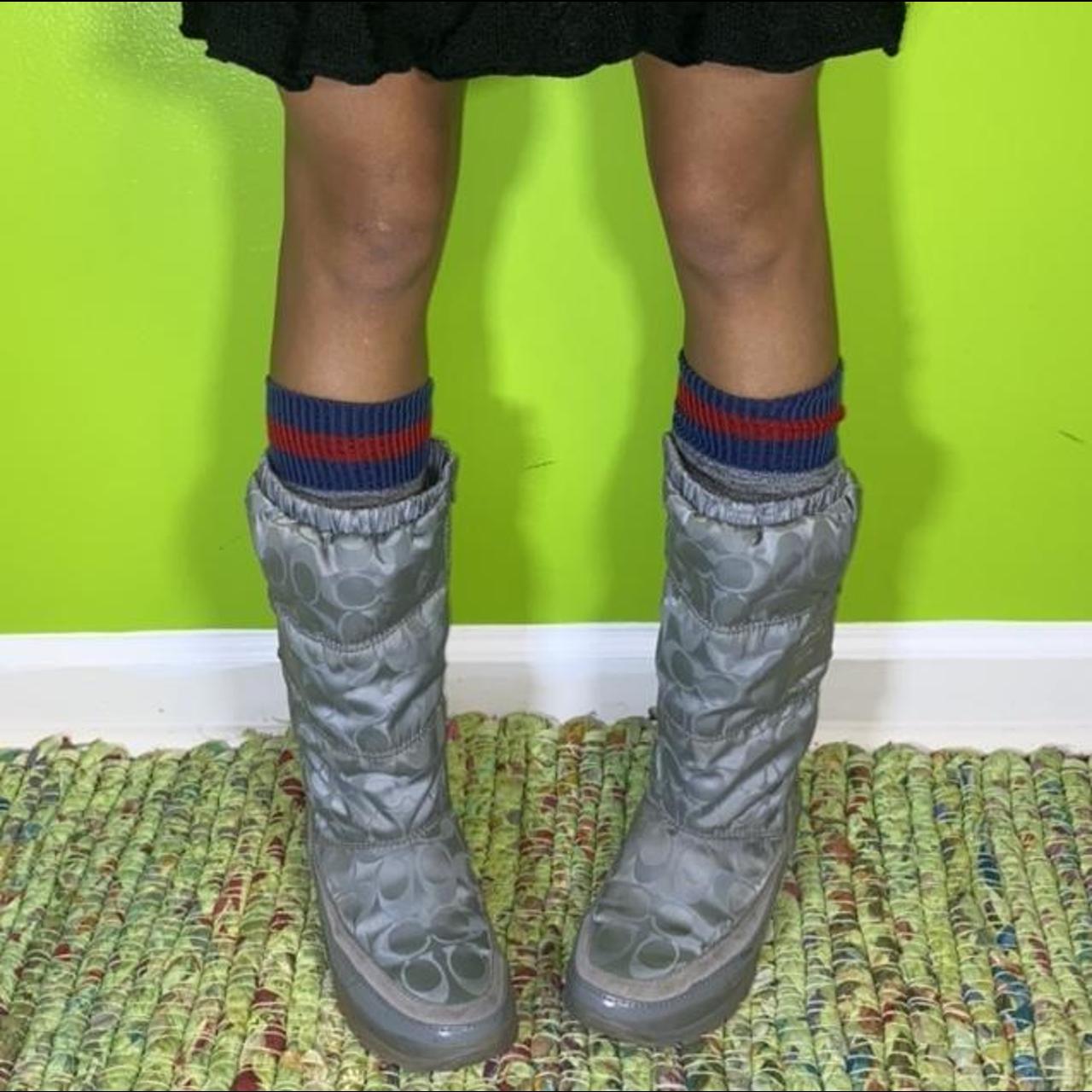 Coach Women's Grey Boots (3)