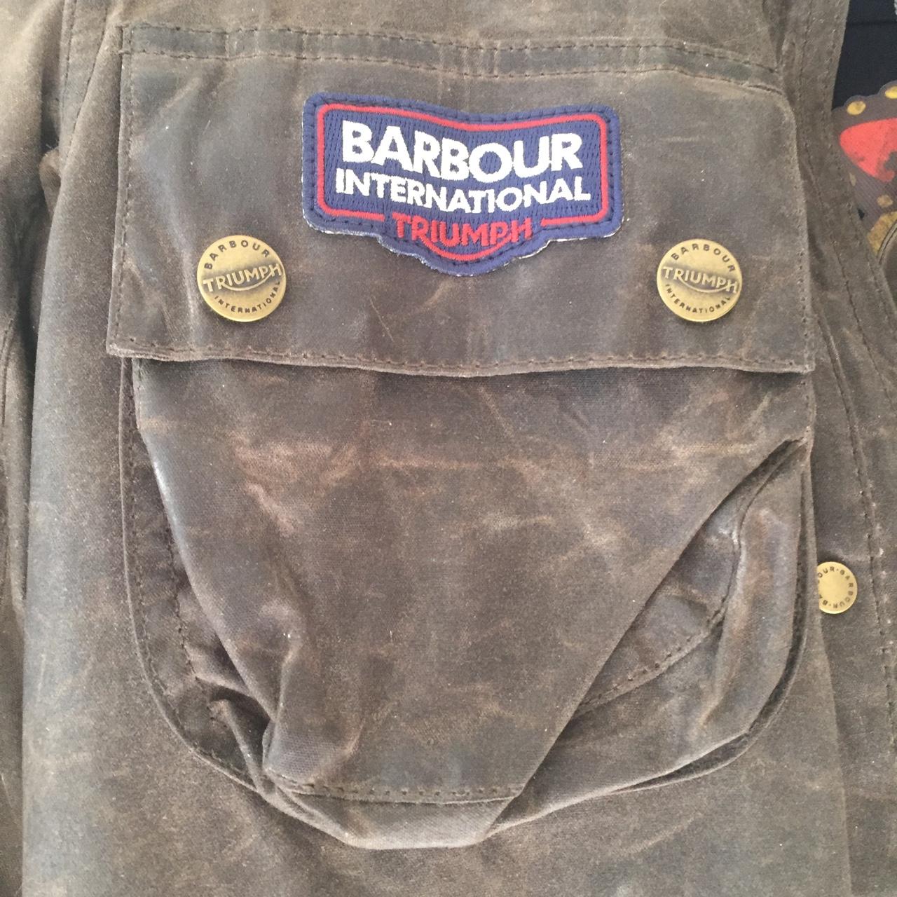 Barbour triumph hot sale motorcycle jacket