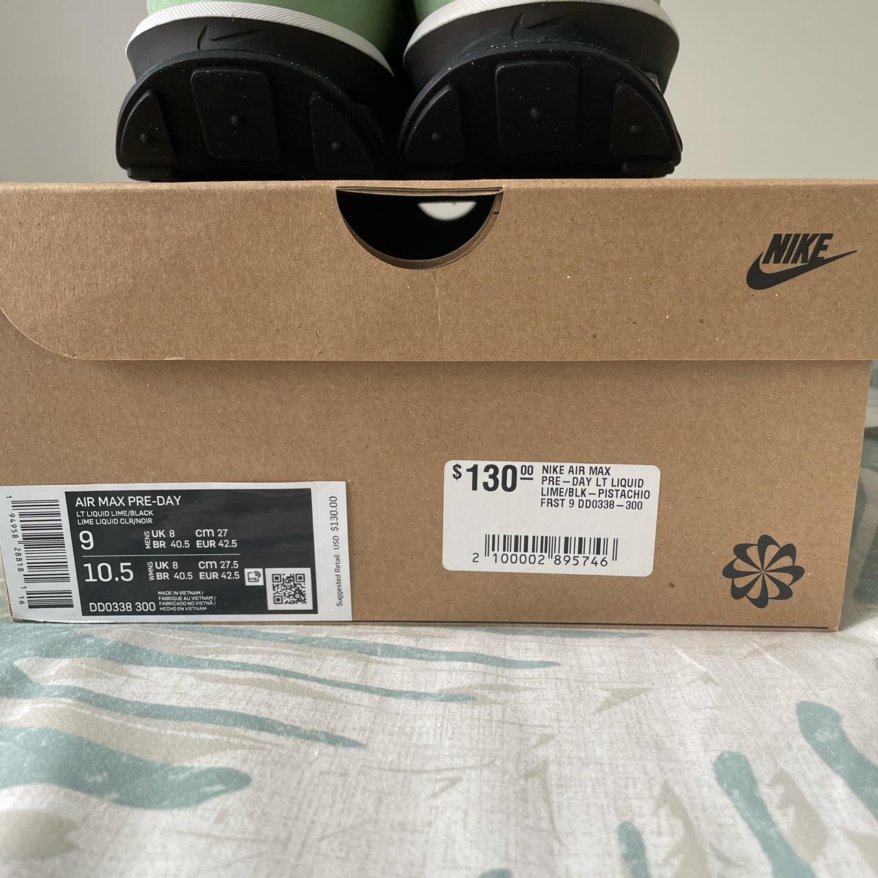 Nike Air Max Pre Day in Liquid Lime Black Size US Depop