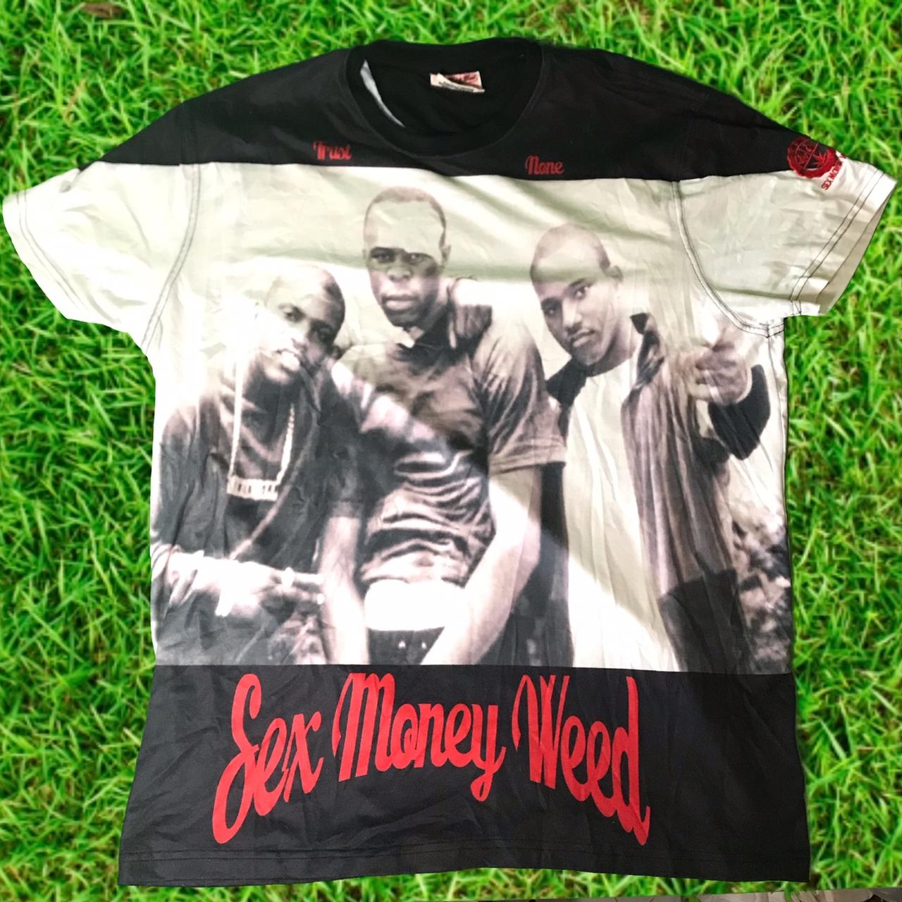 Sex Money Weed Hip Hop Shirt Vintage Rap Tee . 9/10... - Depop