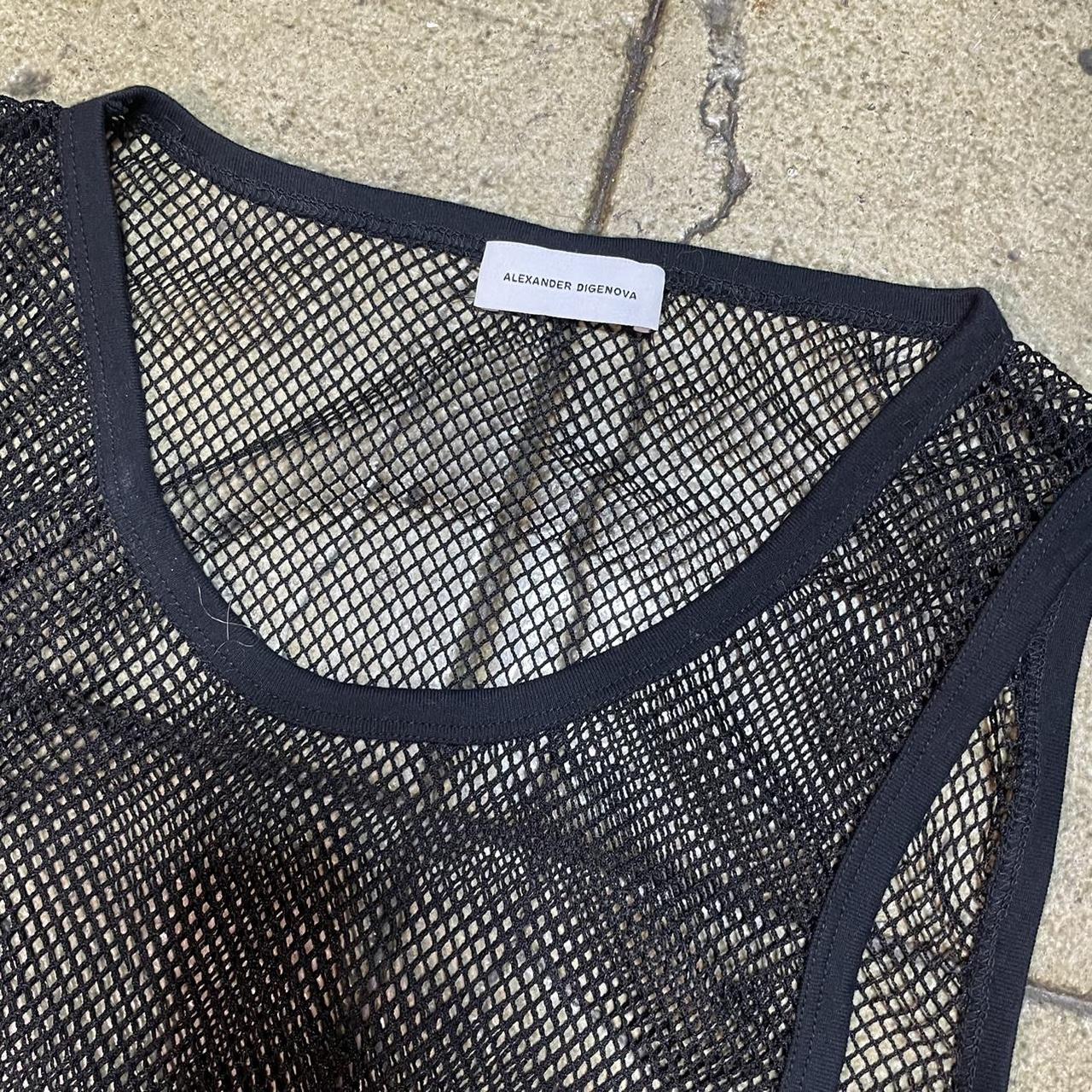Alexander DIGENOVA mesh tank top sample | Depop