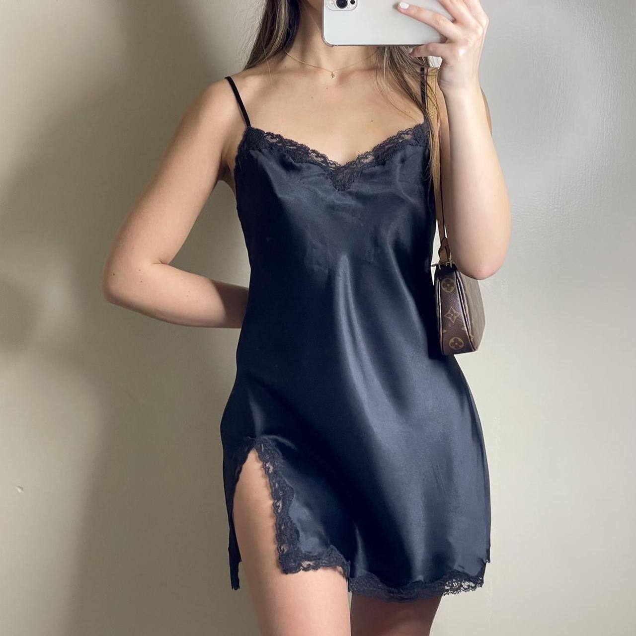 Stunning Victoria’s Secret Slip Dress 🖤 The cutest... - Depop