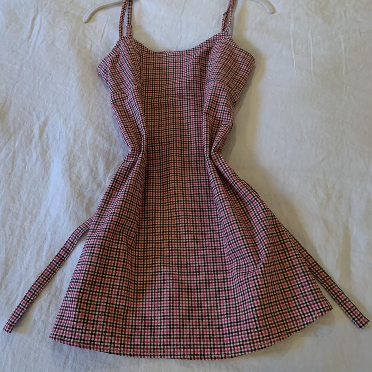 plaid brandy dress only worn a few times and in... Depop