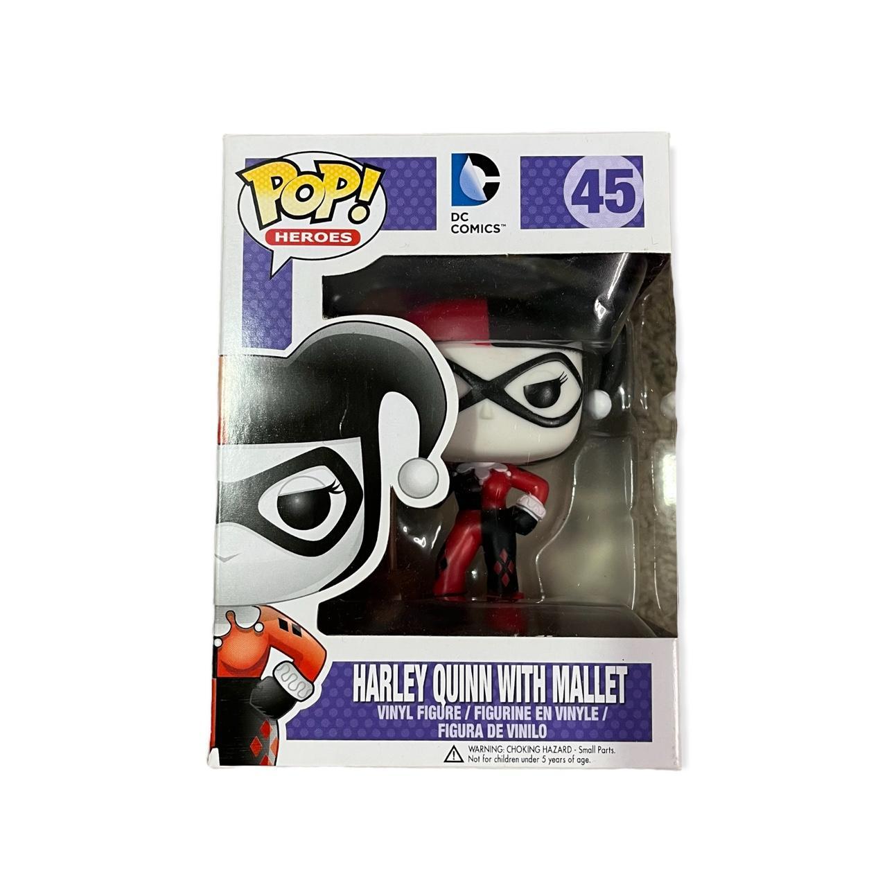 Funko Pop Harley Quinn with Mallet Number 45 💌 USPS... Depop
