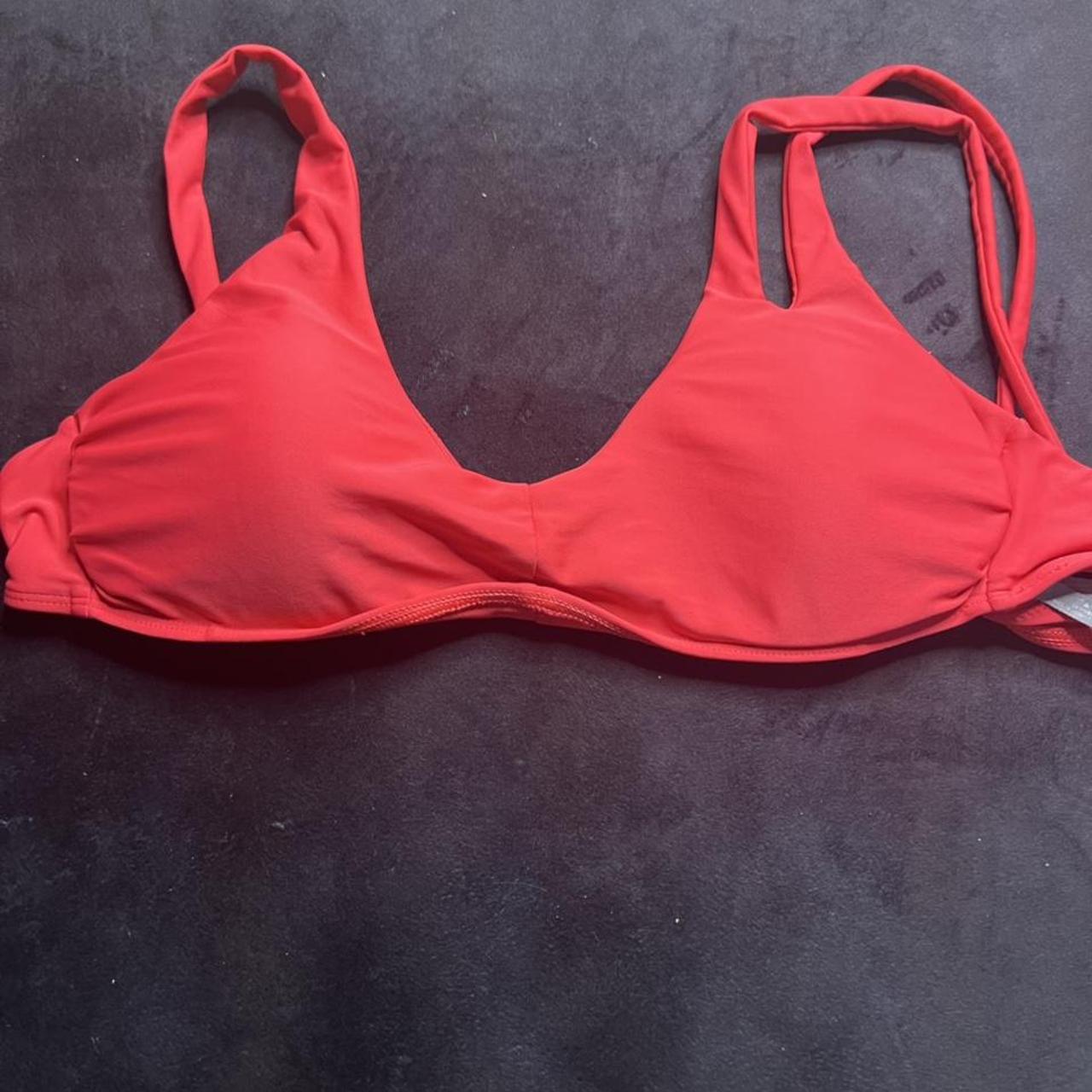 American Eagle Outfitters Womens Red Bikinis And Tankini Sets Depop