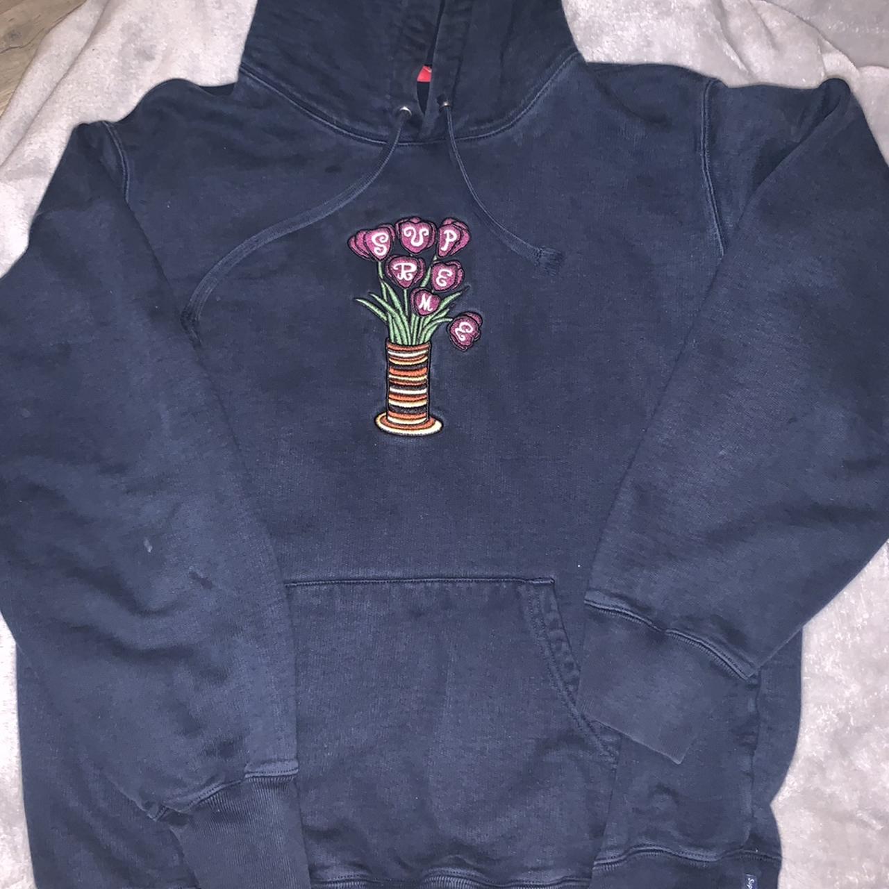 Supreme flower pot hoodie sale