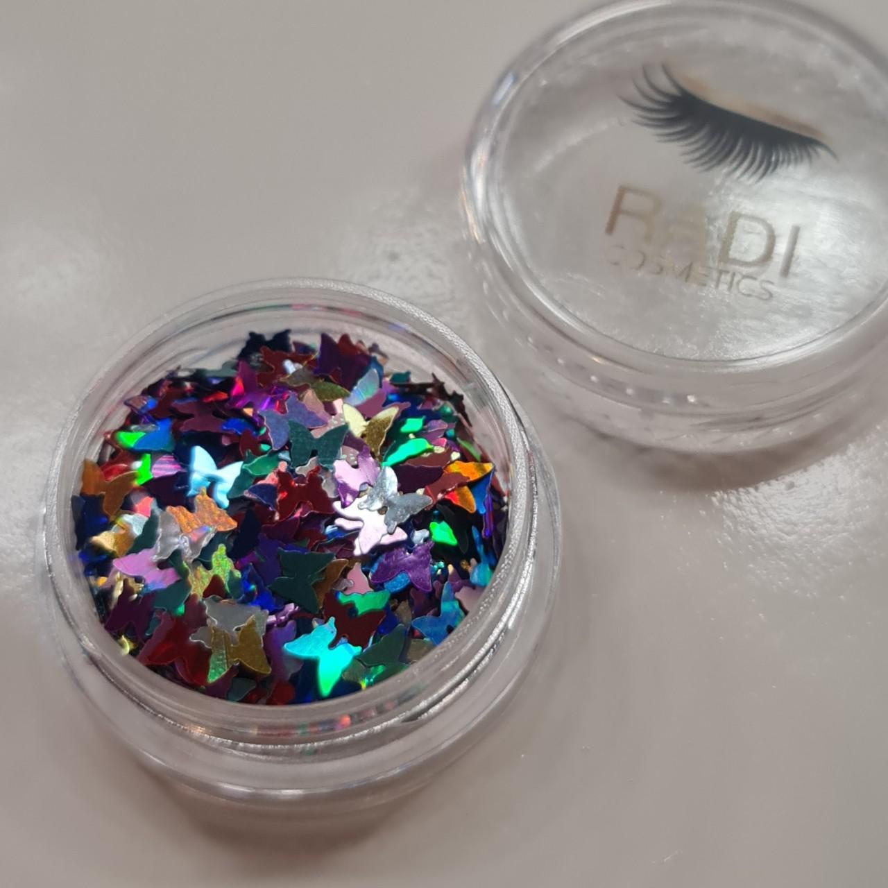 Product Image 1 - Loose glitter multicolour butterflys pot.
Suitable