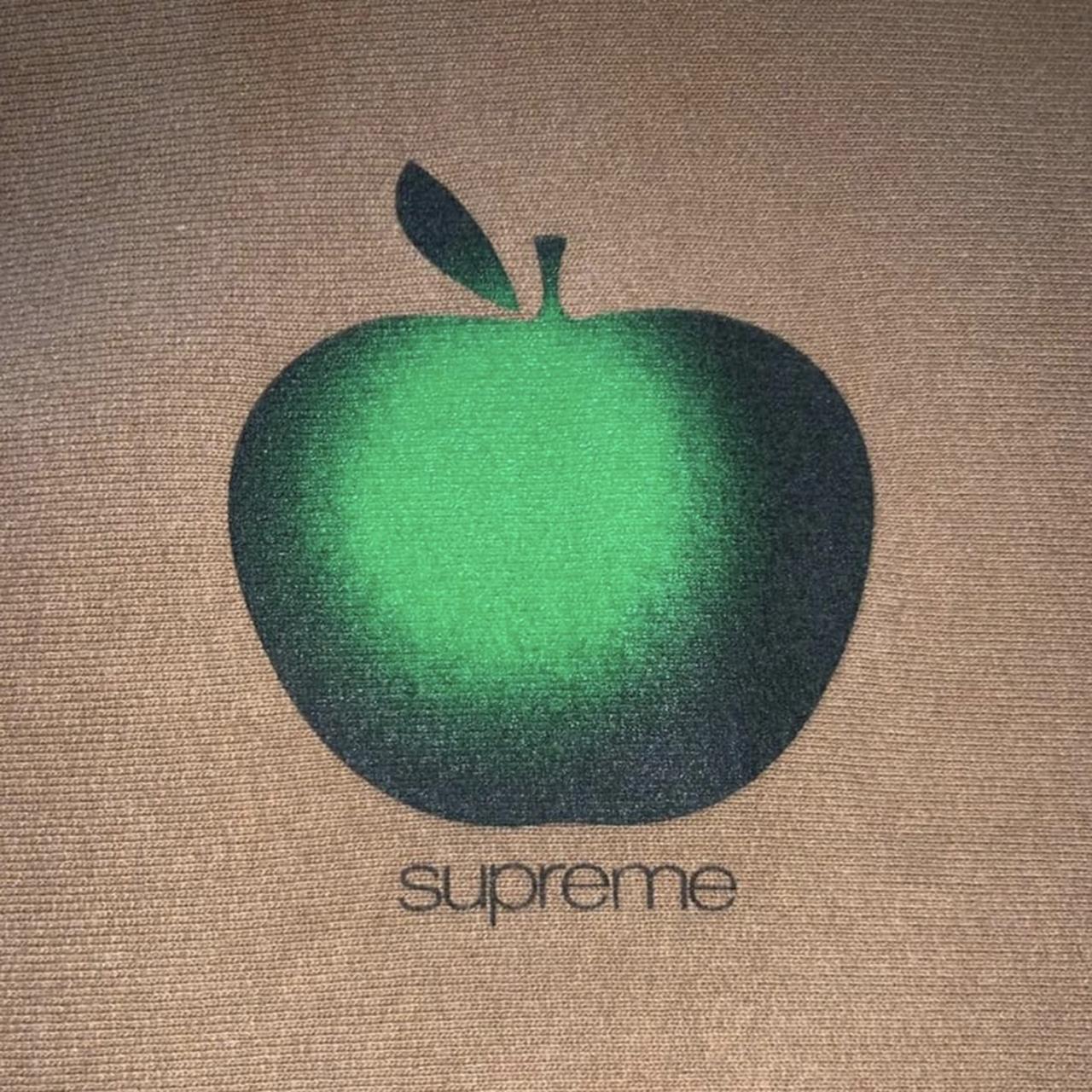 Brown Apple SUPREME Hoodie - Size large. - Ships - Depop