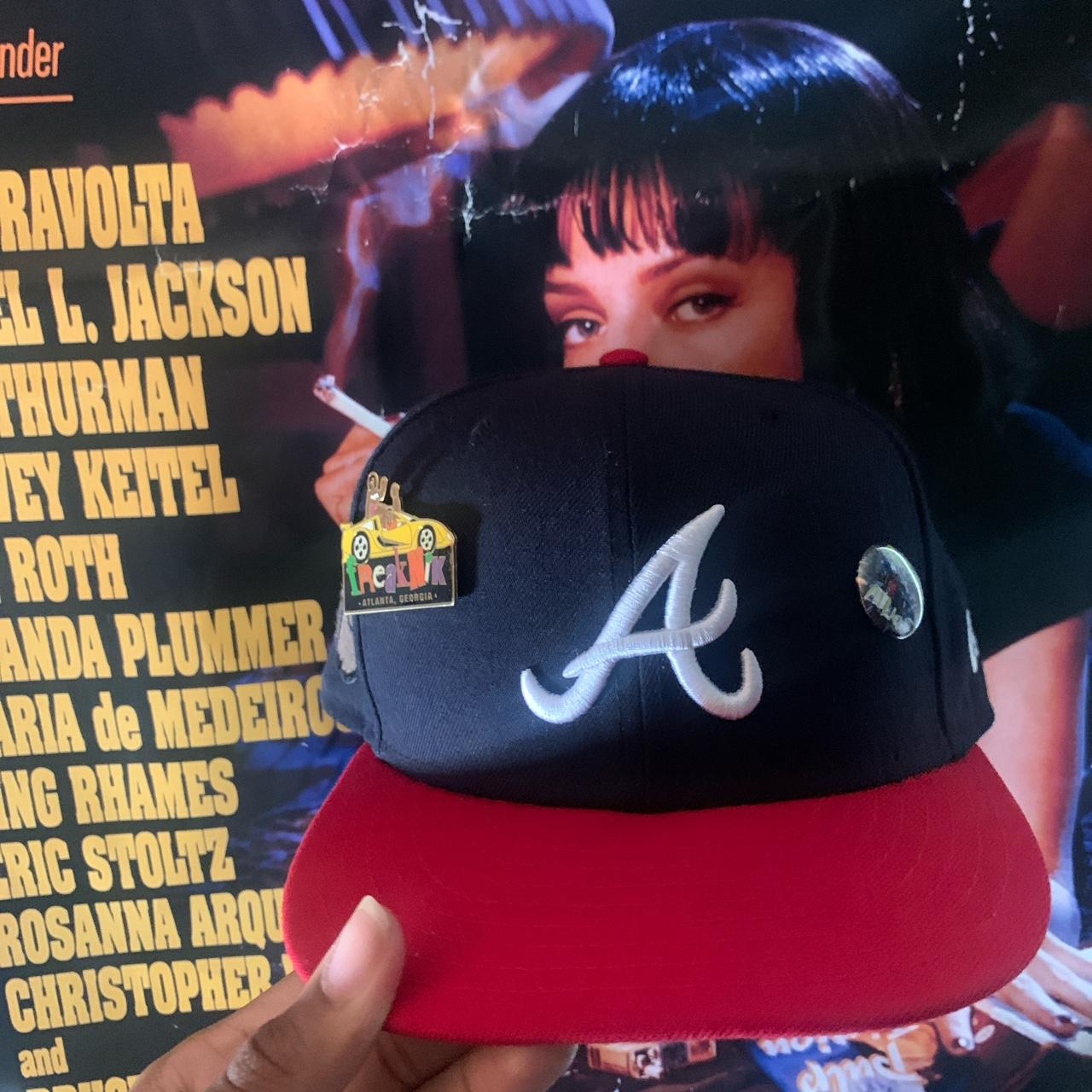 Vintage Atlanta Braves Hat. Cool Hat, in great - Depop