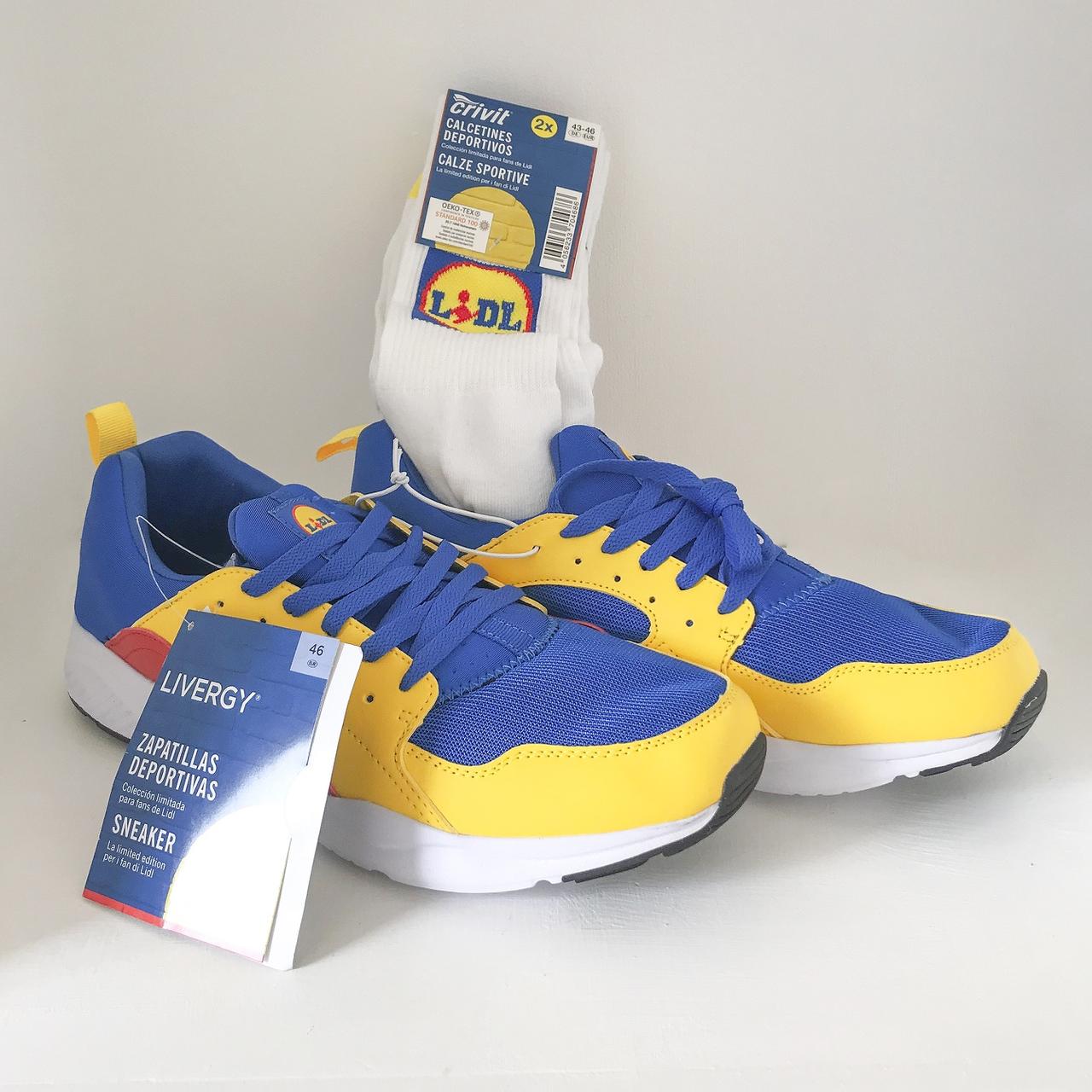 Lidl Sneaker, Lidl Fan Collection, Size 46, UK 11.5 LIMITED, NEW