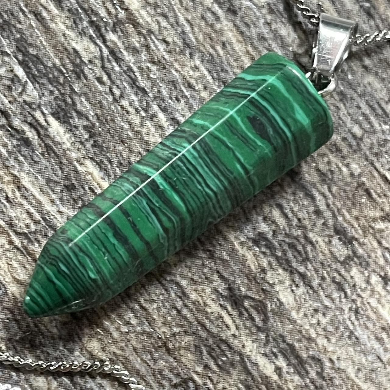 Women's Green and Silver Jewellery (2)