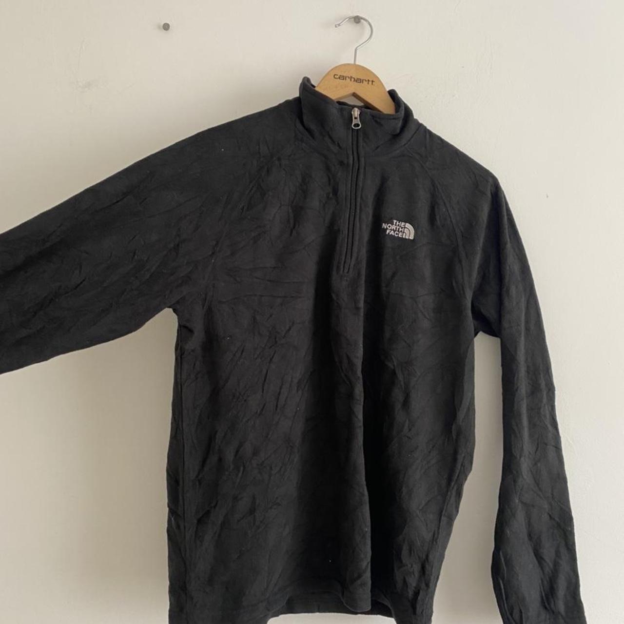 3. The north face quarter zip half zip mens fleece... - Depop