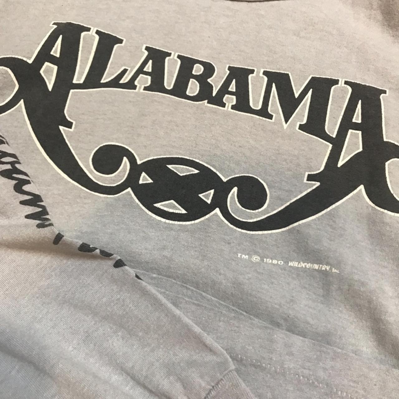 Vintage 1985 Alabama 40 hour week long sleeve tour