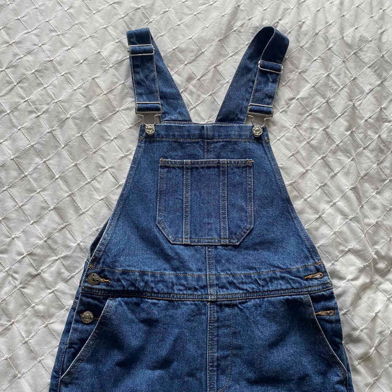 brand new mom dungarees only worn to try on Xx - Depop