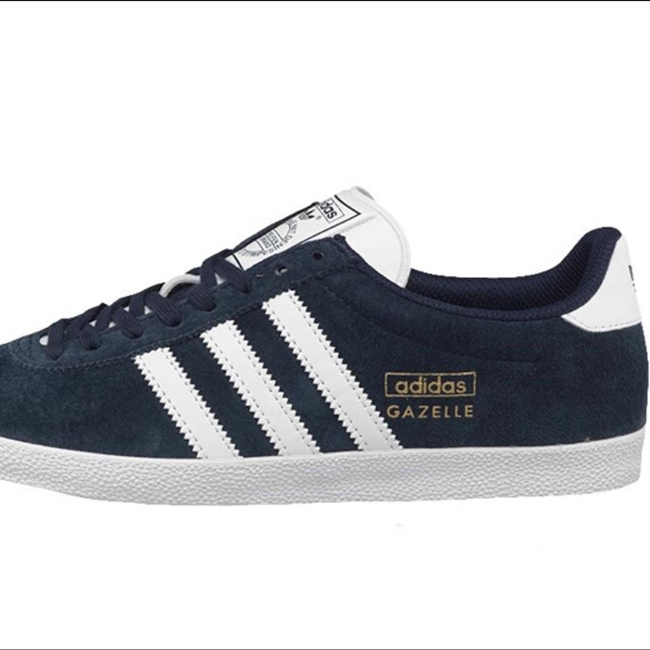 Adidas originals mens outlet gazelle og trainers black